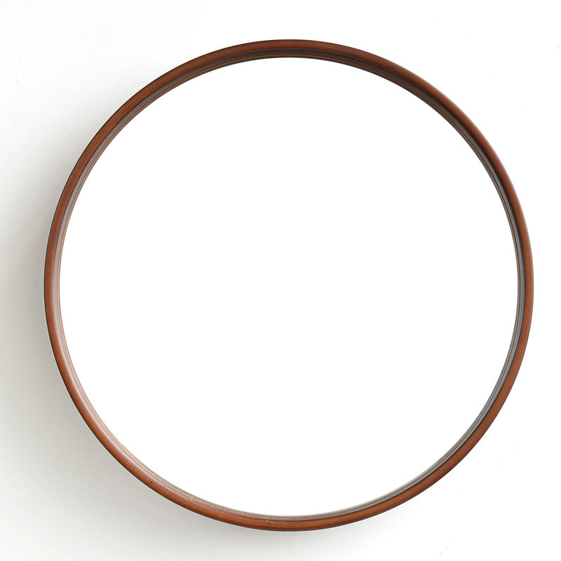 Wood Hanging Mirror