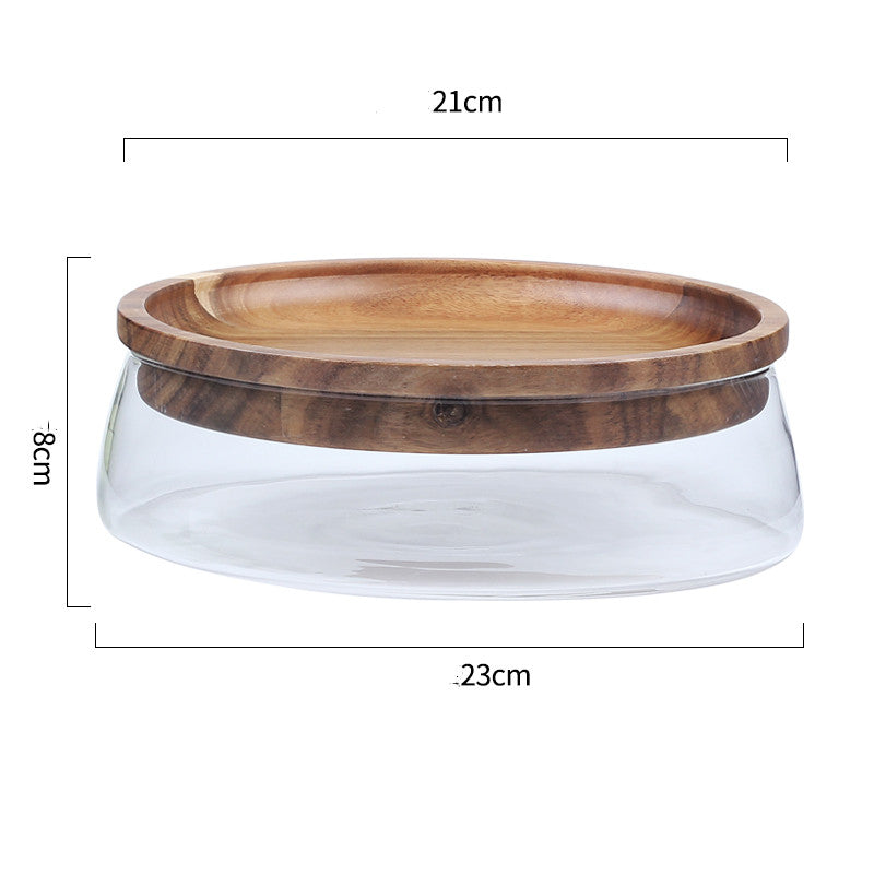 Double Glass Storage Box