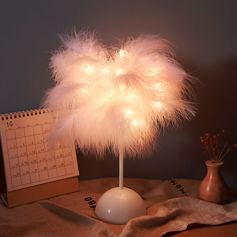 Feather Lamp