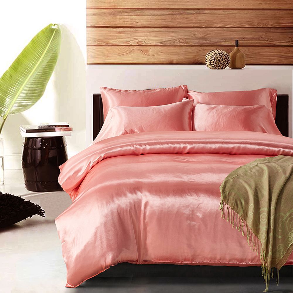 Silk Luxury Satin Comforter Bedding Set