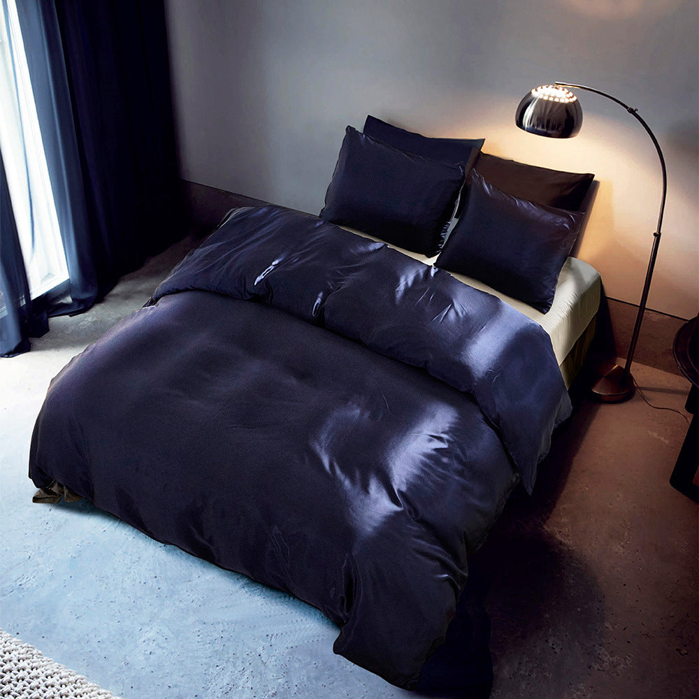 Silk Luxury Satin Comforter Bedding Set