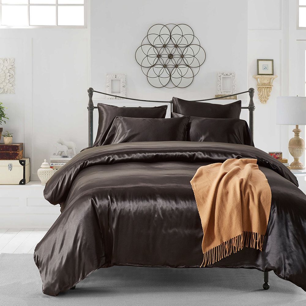 Silk Luxury Satin Comforter Bedding Set