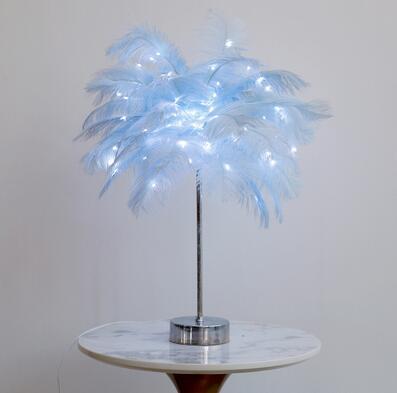 Feather Lamp