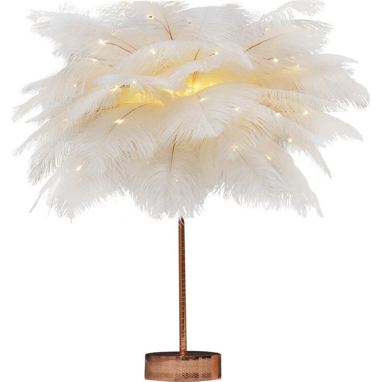 Feather Lamp