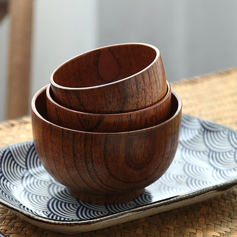 Wooden Bowl Set