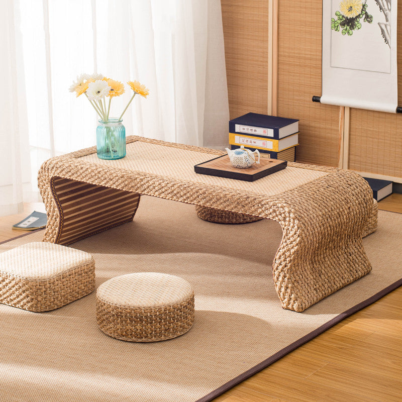 Japanese Rattan Seat