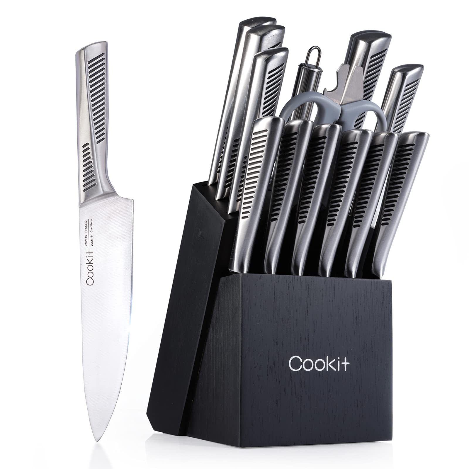 15 Piece Kitchen Knife Set