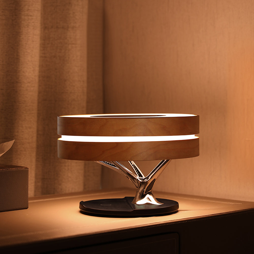 Bluetooth Speaker Bed Lamp Charger