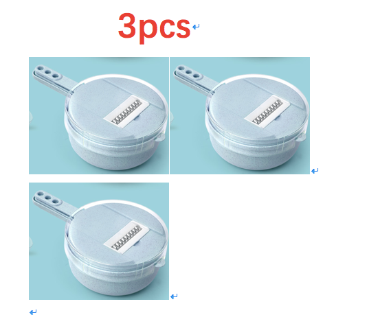 Vegetable Slicer With Strainer