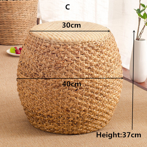 Rattan Ottoman Footrest