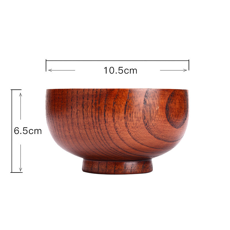 Wooden Round Bowl