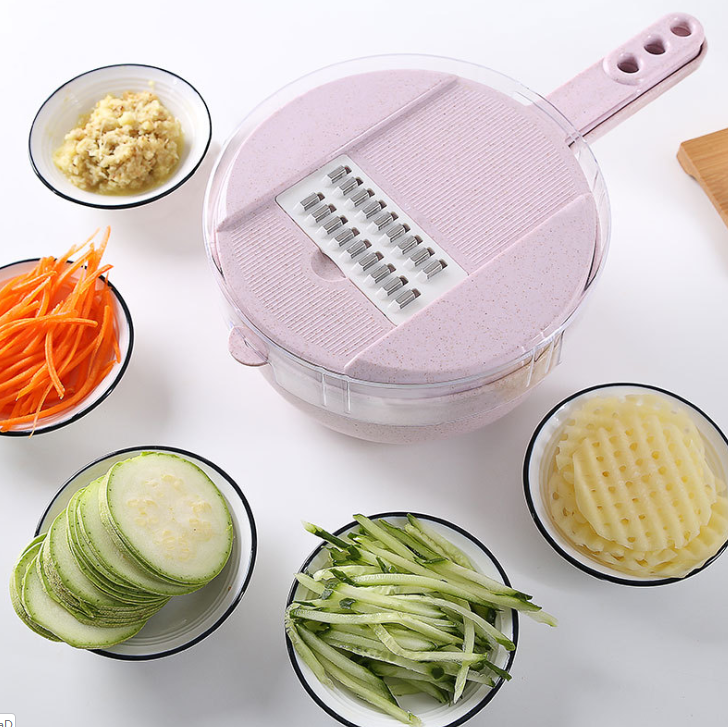 Vegetable Slicer With Strainer
