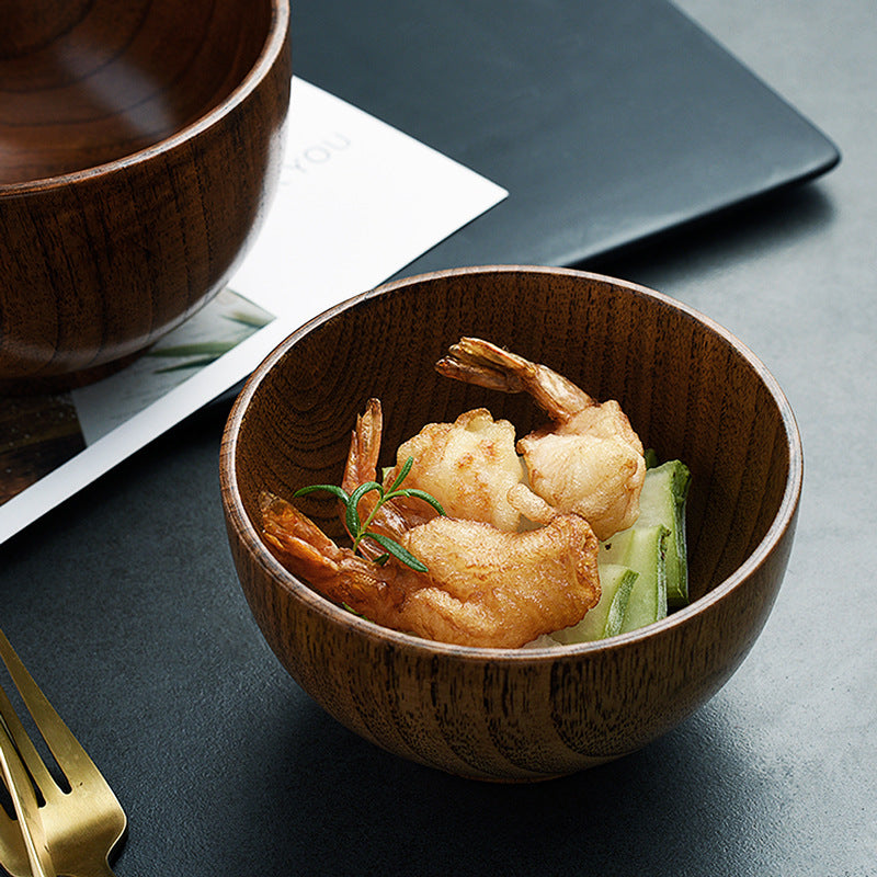 Wooden Bowl Set