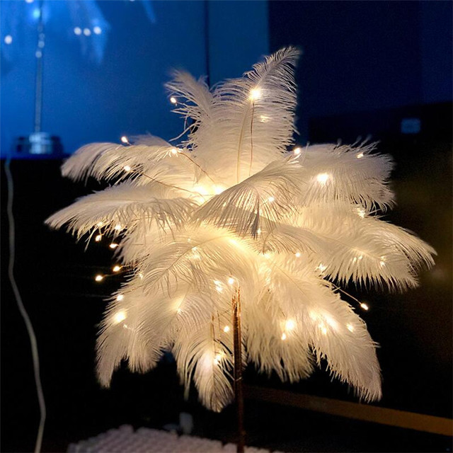 Feather Lamp