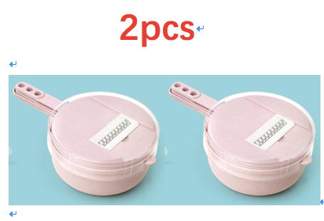 Vegetable Slicer With Strainer