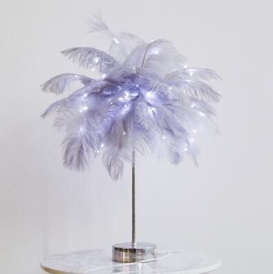Feather Lamp