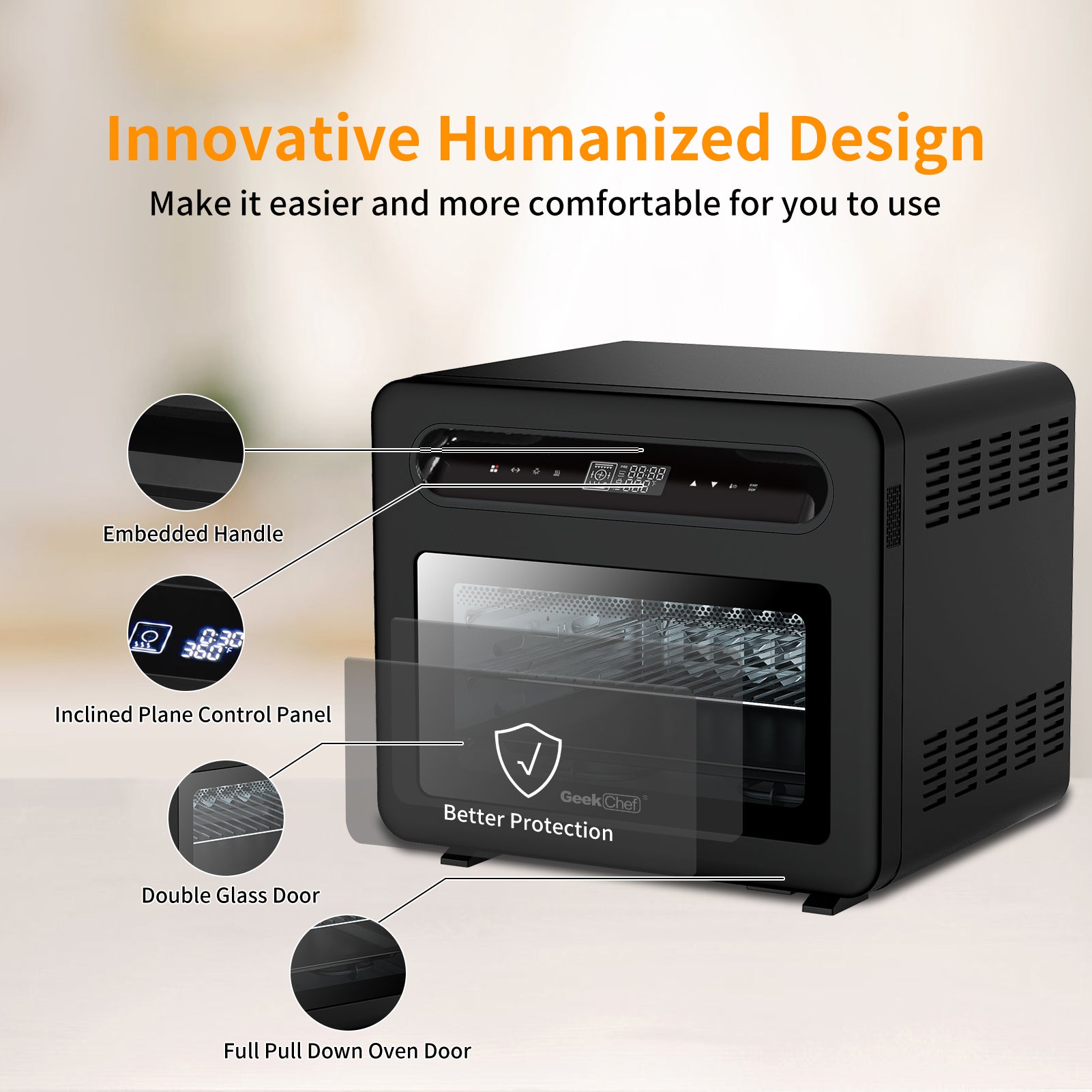 Air Fryer - Toaster Oven Combo