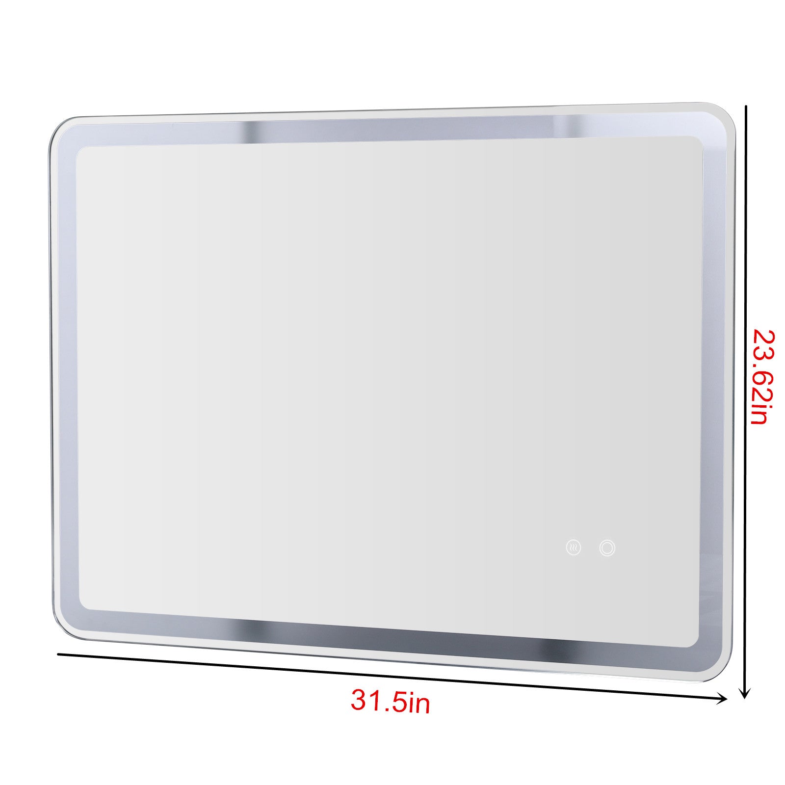 LED Mirror Anti-Fog