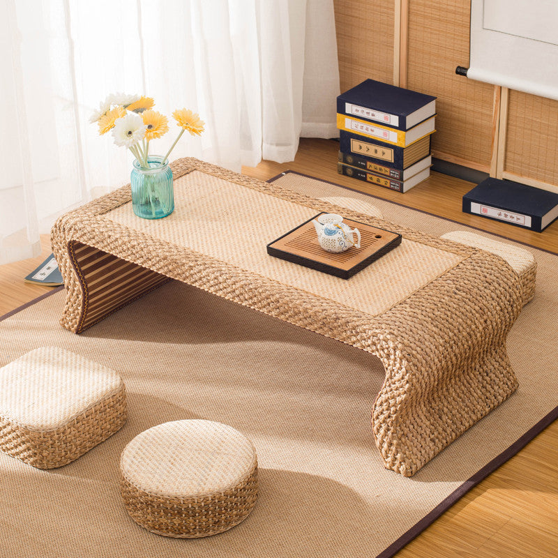Japanese Rattan Seat