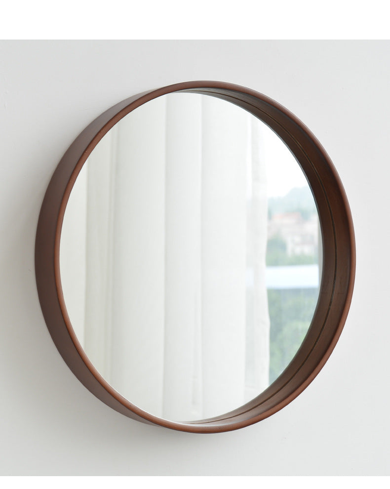 Wood Hanging Mirror