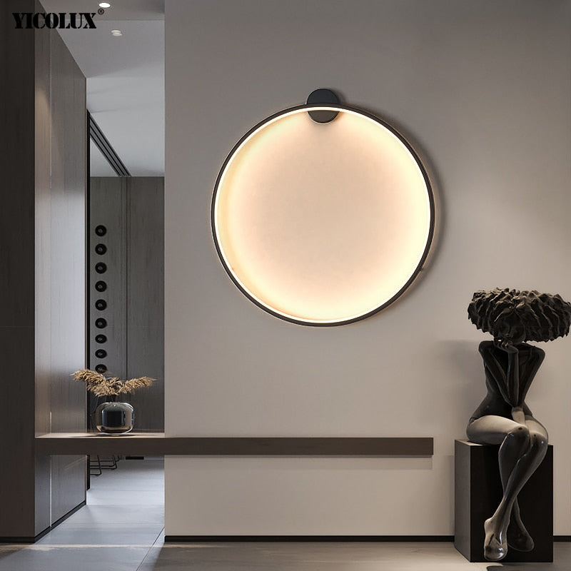 Circle Background LED Light
