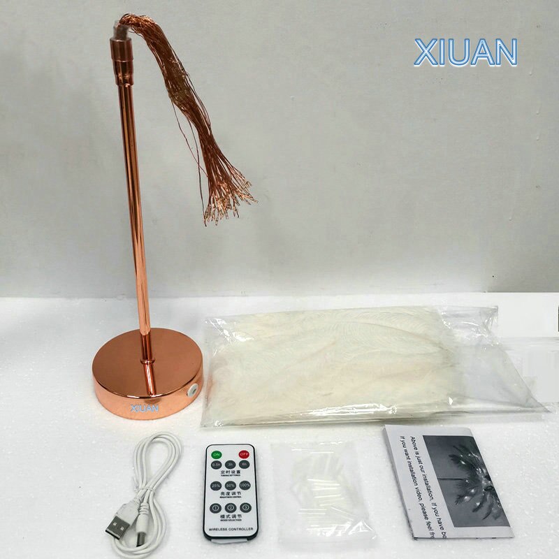 Feather Lamp