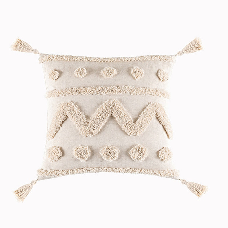 Tassels Cushion Cover
