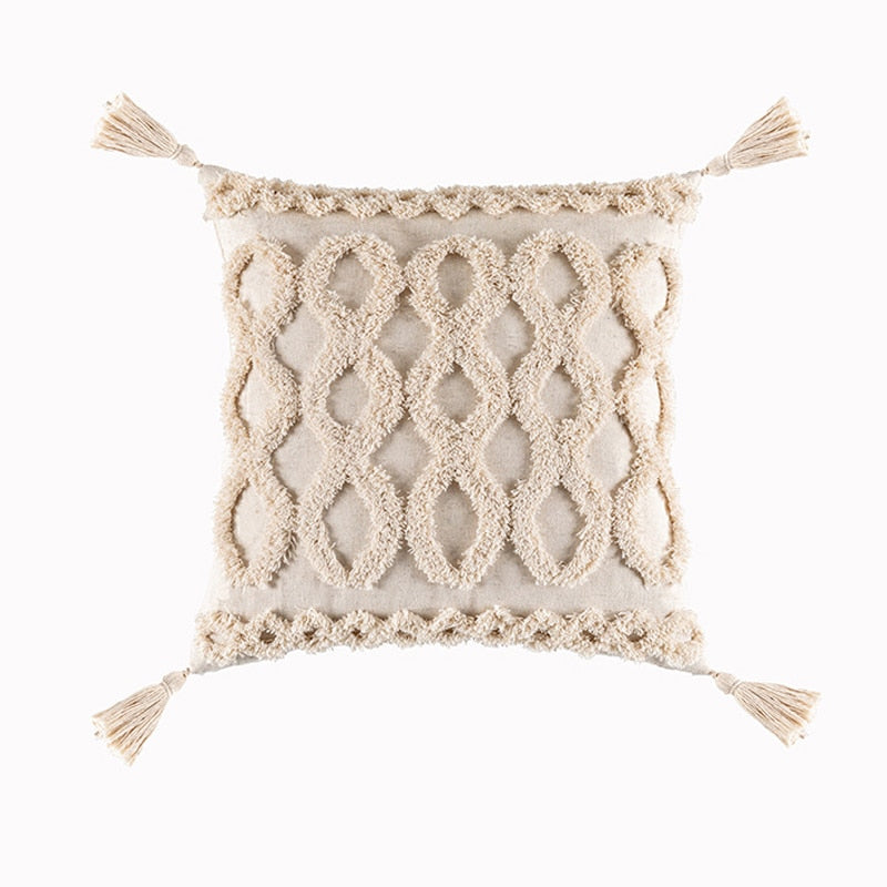 Tassels Cushion Cover