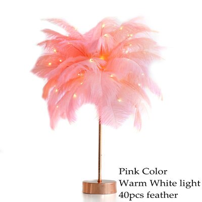Feather Lamp