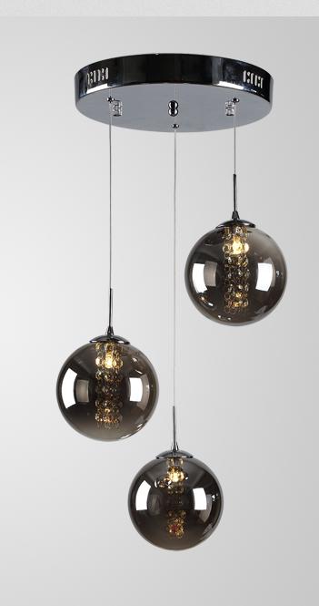Large Glass Ball Pendant Lights