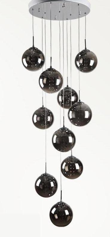 Large Glass Ball Pendant Lights