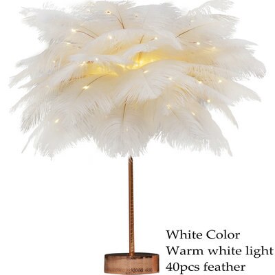 Feather Lamp