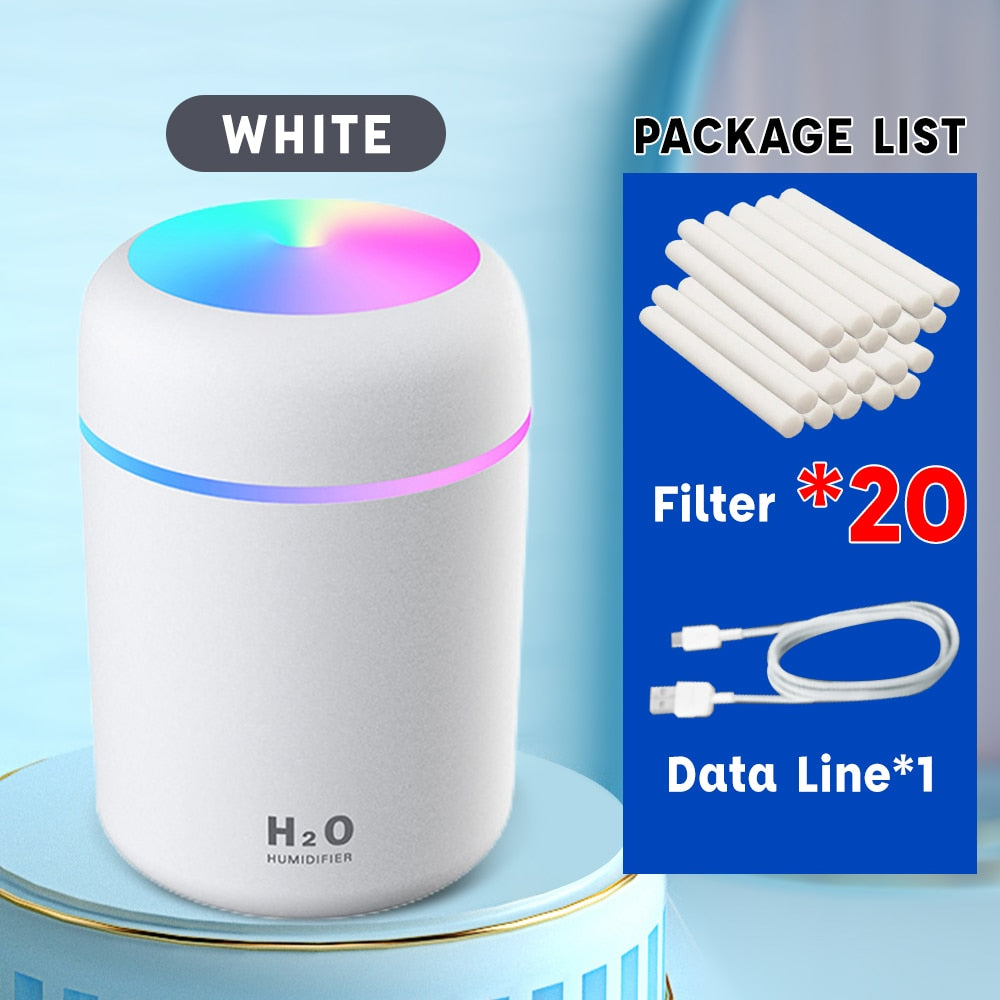 Portable Air Humidifier  Oil Diffuser