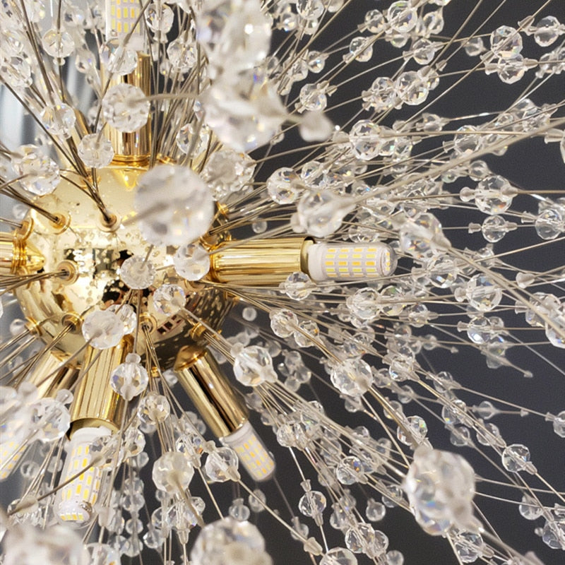 Crystal Dandelion Chandelier