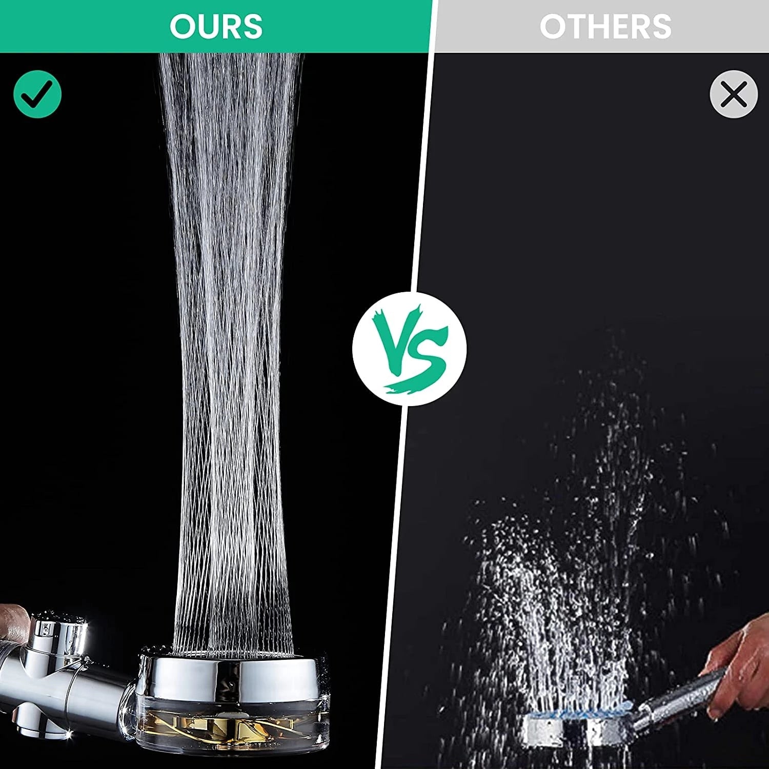 High Pressure Adjustable Shower Head