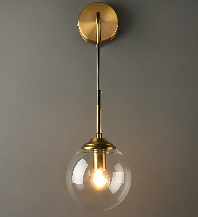 Golden Sconces Lamp