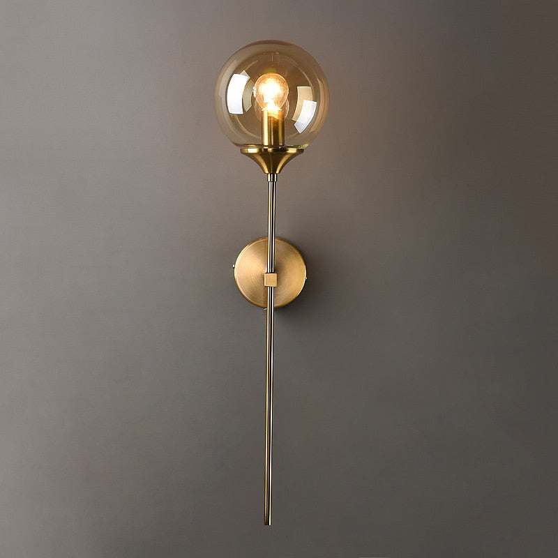 Golden Sconces Lamp