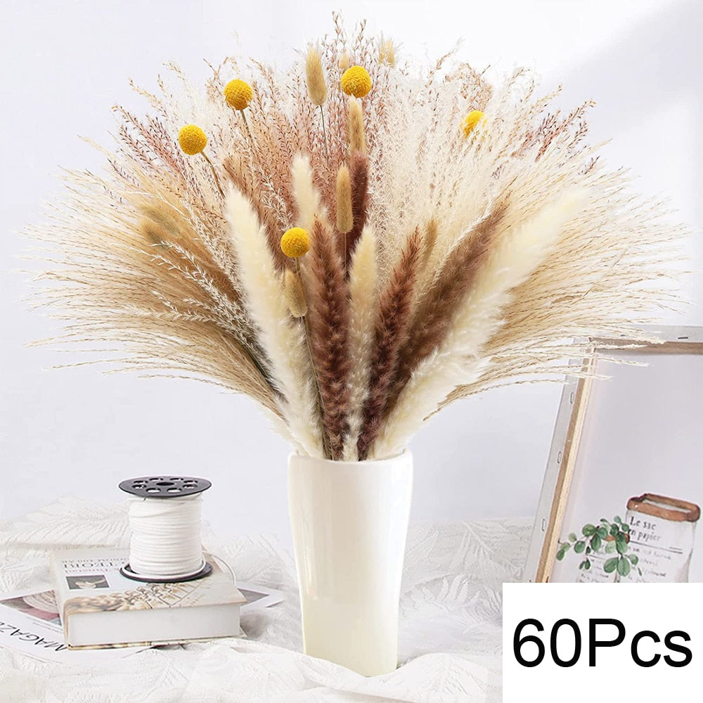 Dried Fluffy Pampas Bouquet
