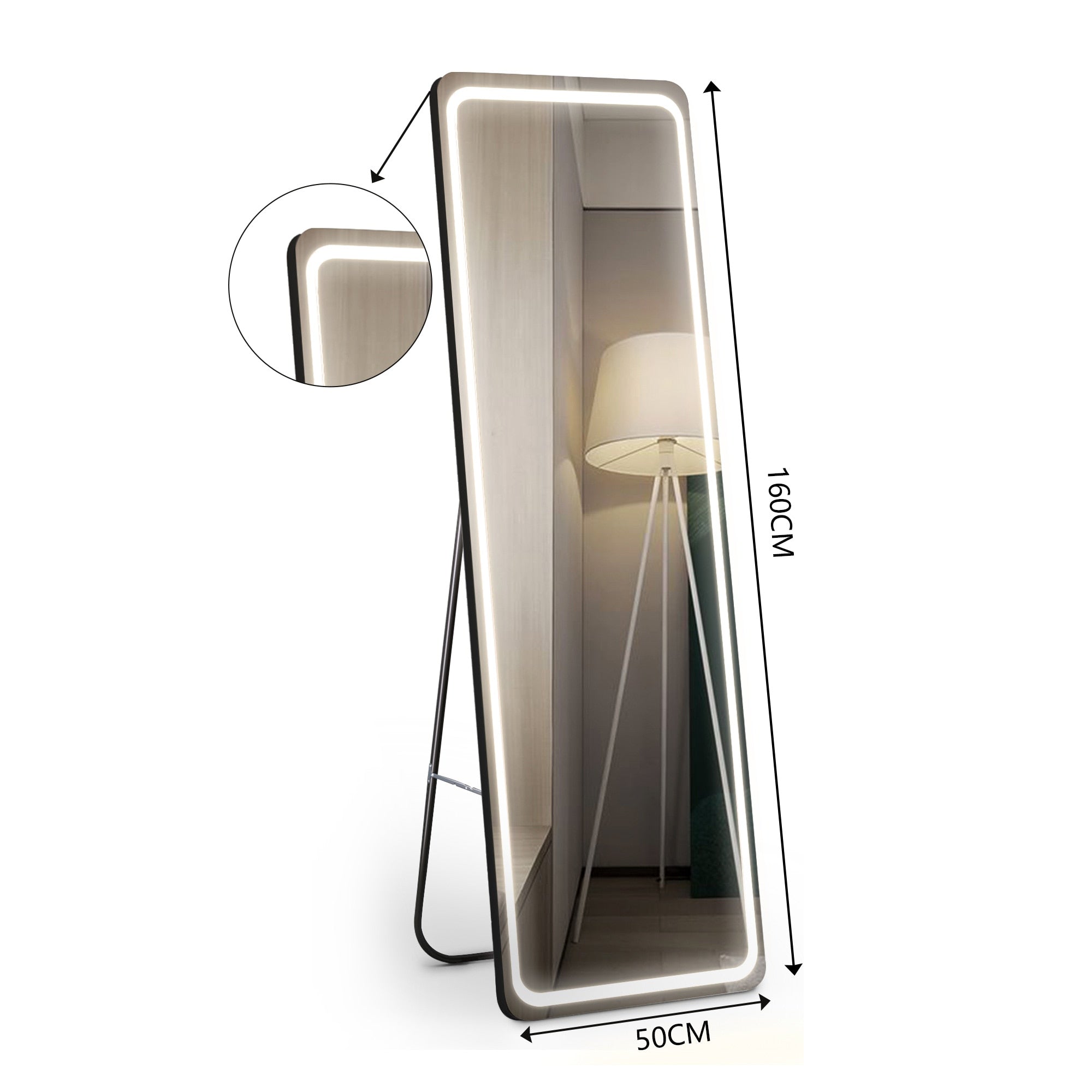 Full Length LED Mirror