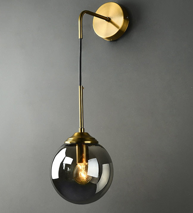 Golden Sconces Lamp