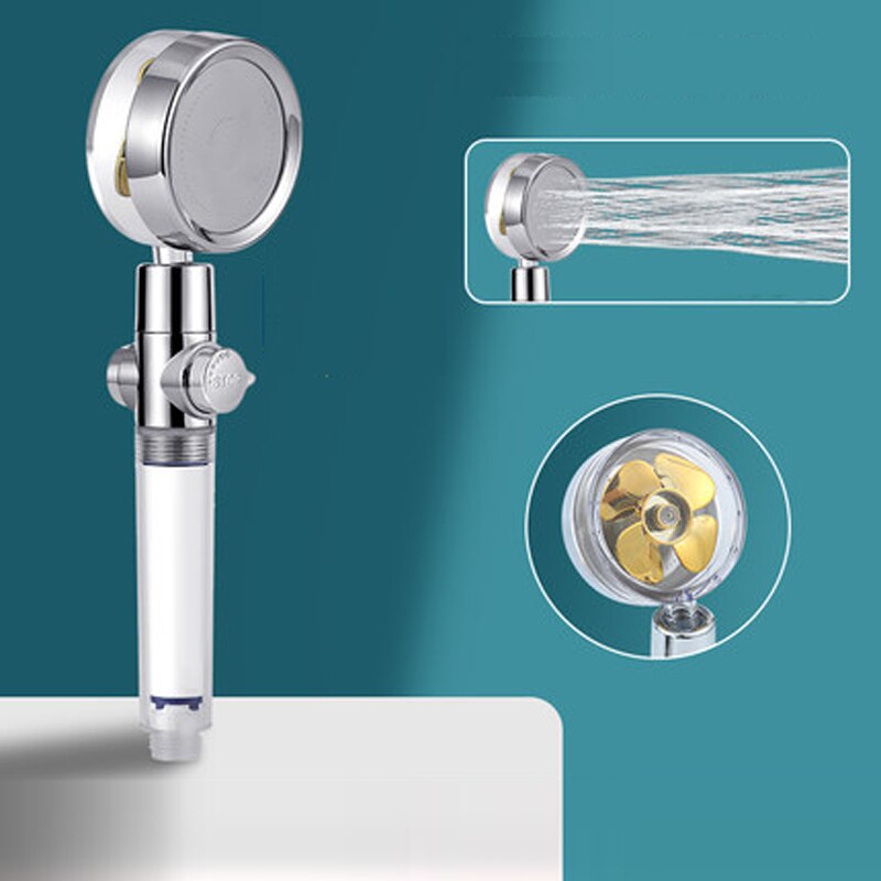 Pressurized Shower Head Water