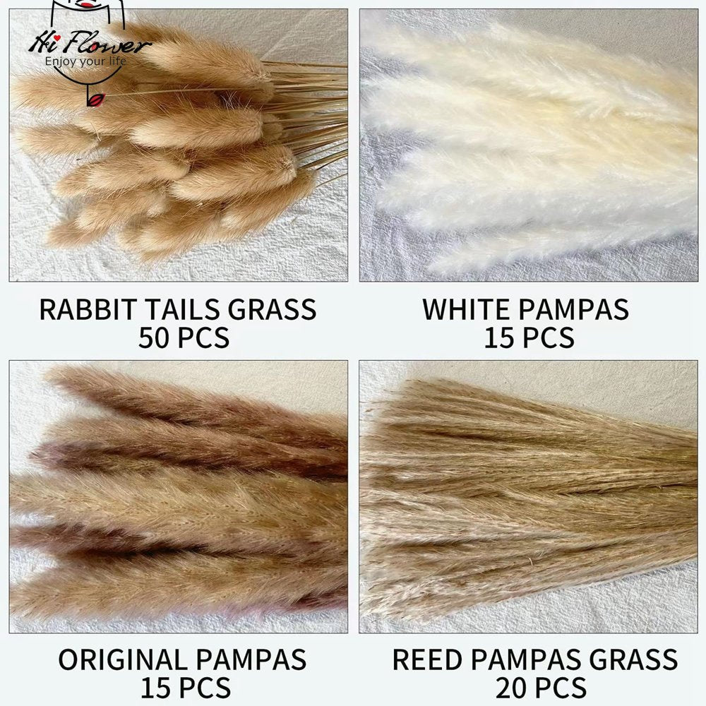 Dried Fluffy Pampas Bouquet
