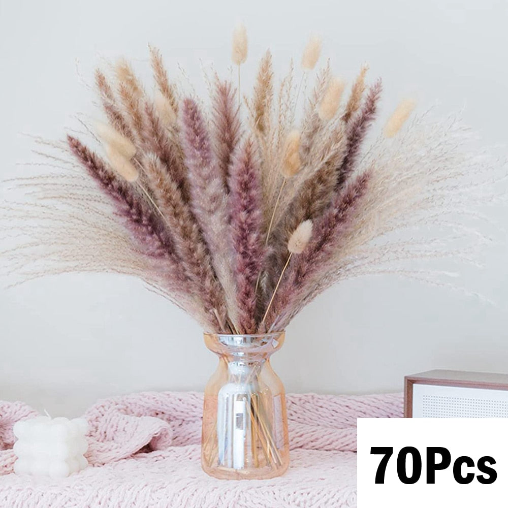 Dried Fluffy Pampas Bouquet