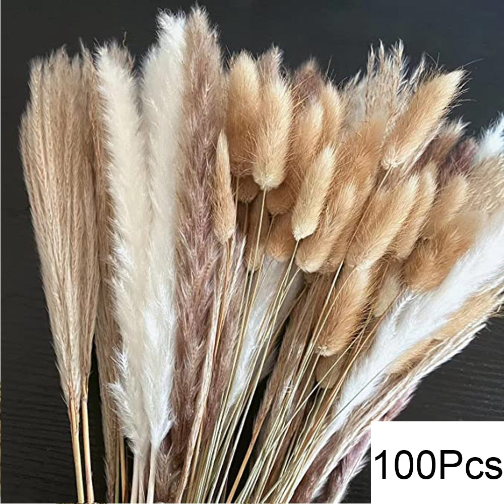 Dried Fluffy Pampas Bouquet