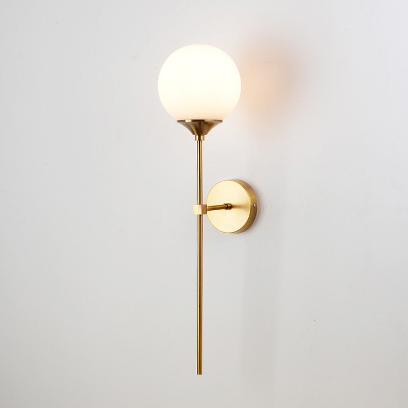 Golden Sconces Lamp