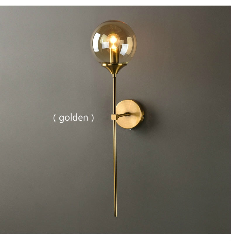 Golden Sconces Lamp