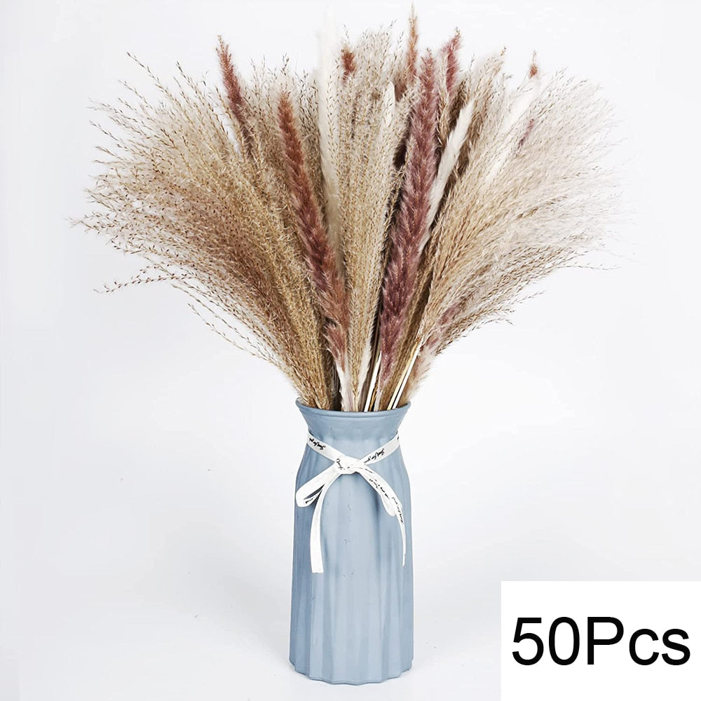 Dried Fluffy Pampas Bouquet