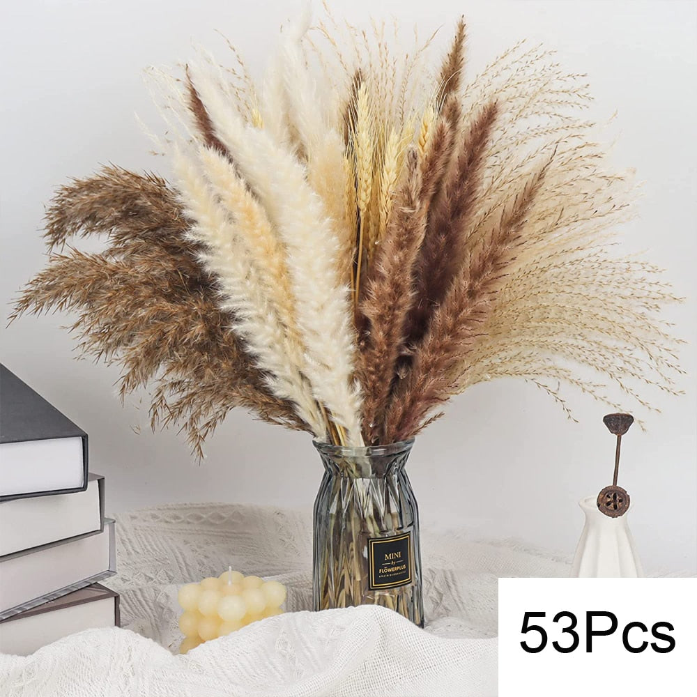 Dried Fluffy Pampas Bouquet