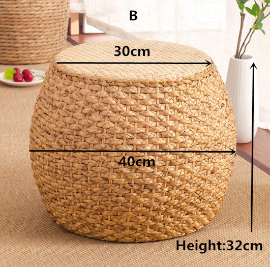 Rattan Ottoman Footrest