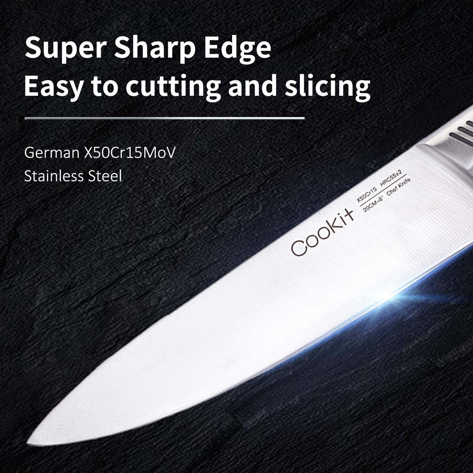 15 Piece Kitchen Knife Set